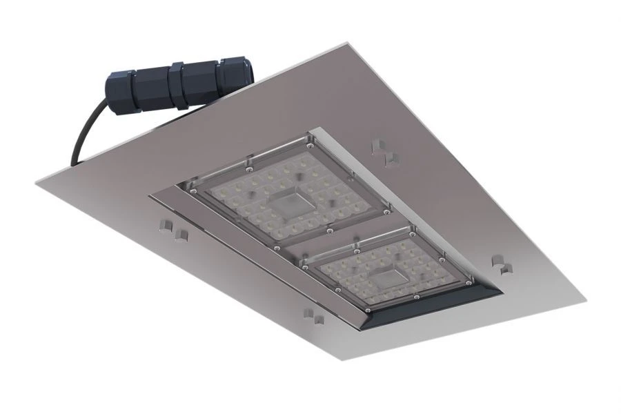 LED recessed luminaire LEE-60