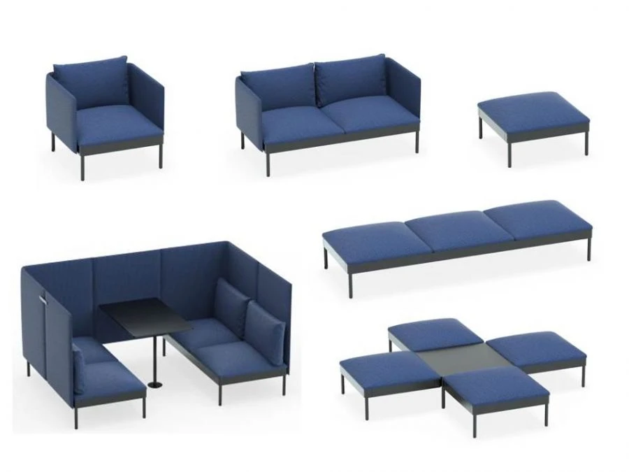 Modular sofa series NAURA