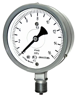 Vacuum gauges indicating shipboard