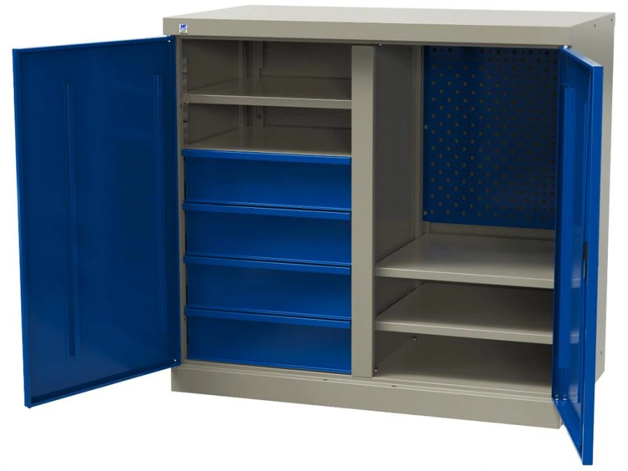 Metal tool cabinet