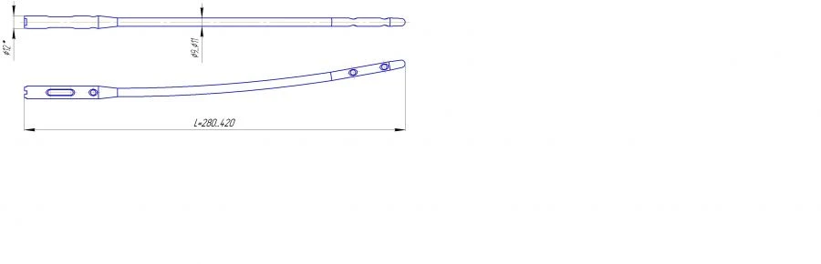 Hip locking pin (l.9,0mm; l.10,0mm; l.11,0mm; length 280...420mm)