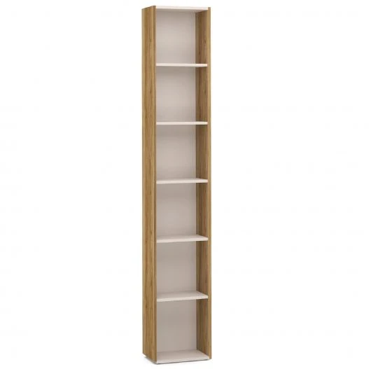 "SOHO" G6B-03.DT, End shelf unit, right side, 400 (oak) from the "SOHO" modular furniture set