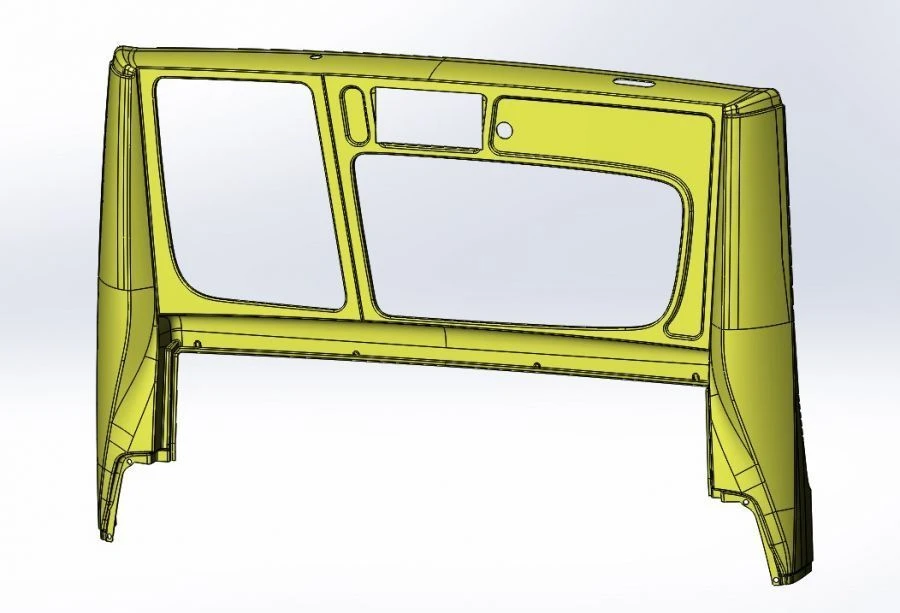 5299-401-401-5602500-30 SB/LG Rear mask assembly