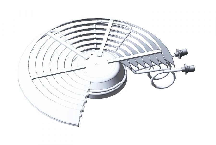 Integrated vacuum trap LI-630