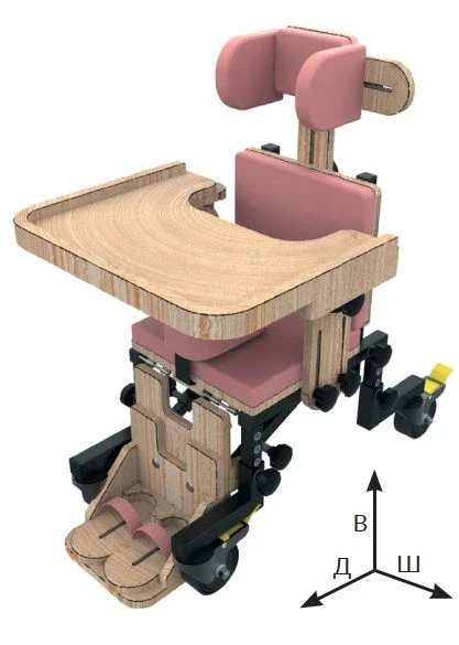 Seat support "Owl" version 1 (Size 3)