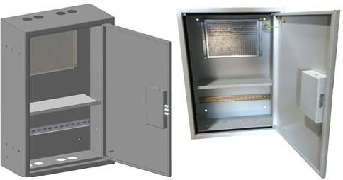 Reinforced wall-mounted switchgear cabinet SHRNU-V-01-400x600x250