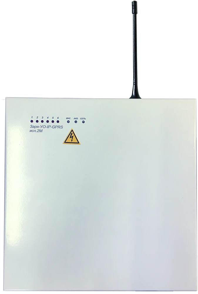 Security control panel "Zarya-UO-IP-GPRS" esp. 2M