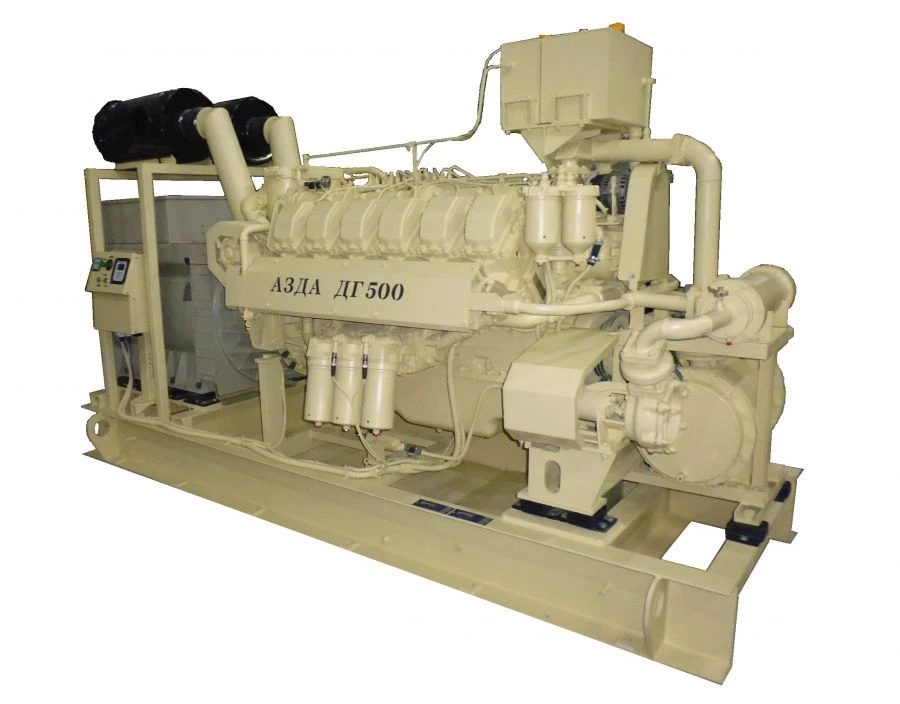 ADG 500/1500 M4(OM4) and its complete sets - ship emergency diesel generator complying with the Rules of the Russian Maritime Re
