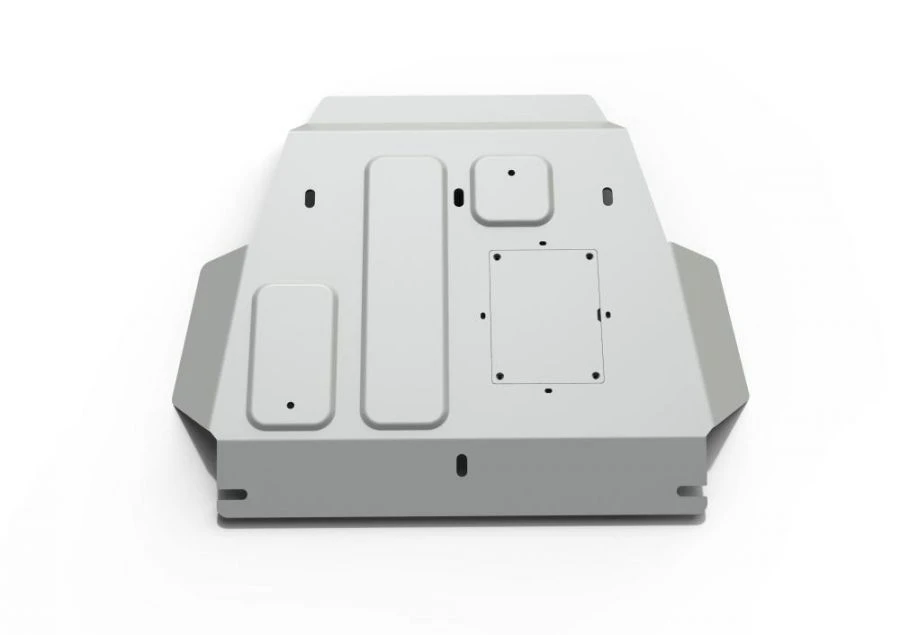 Metal protection for Toyota LC200 crankcase (part 1) V- 4,5D; 4,6; 4,7 (2007-2015; 2015-)/ Lexus LX 570, V- 5,7 (2008-2015; 201