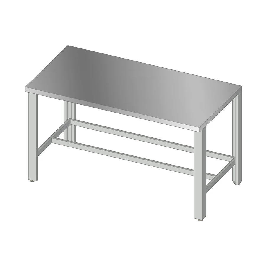 Locksmith's workbench on adjustable supports 1500x750 mm. (height 850 mm)