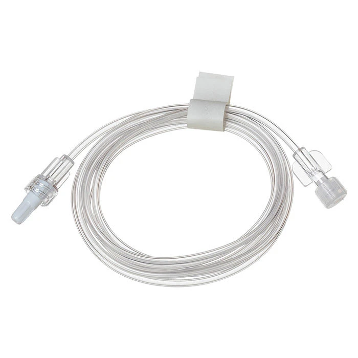 Single-use medical extension cord 1,5x2500 mm, version 2 (with "Luer-lock" male and "Luer-lock" male tip and "Luer-lock" male ti