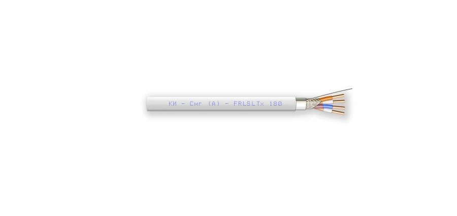 Fire-resistant cable with twisted pair of conductors of KI-Cng(A)-FRLSLTx 2x2x0,64 mm brand