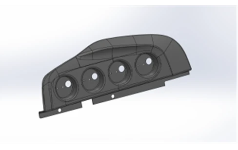 Headlamp mask left complete 5299-401-5602532 SB
