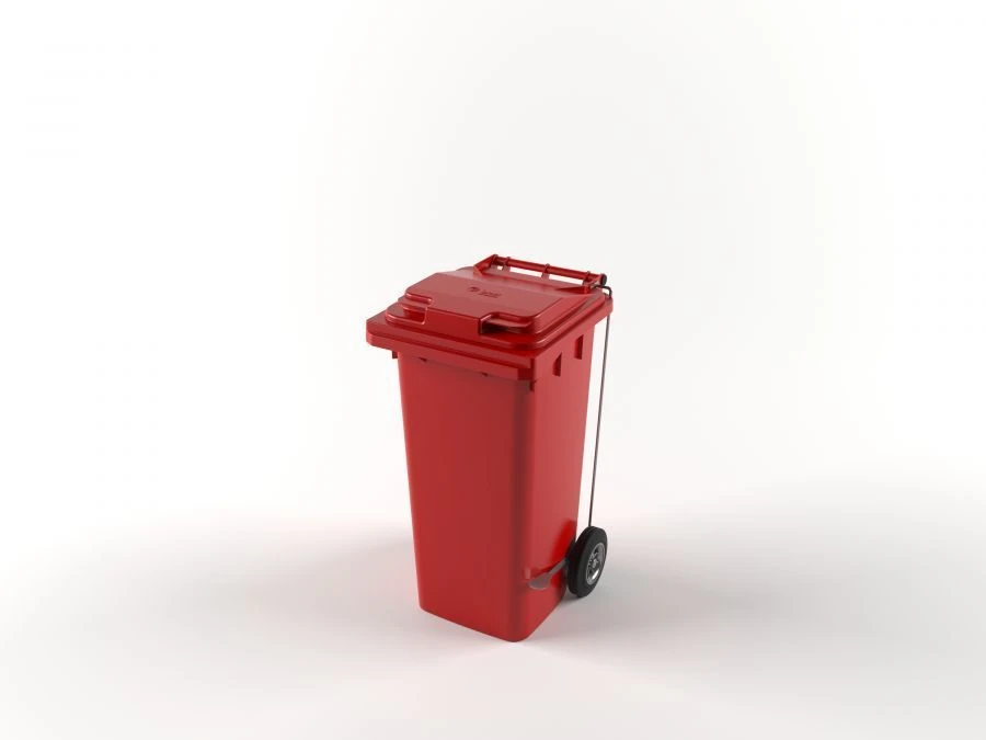 Mobile waste bin 120l Art.27.C21 (20.805.40.PE; 21.054.40.PE)