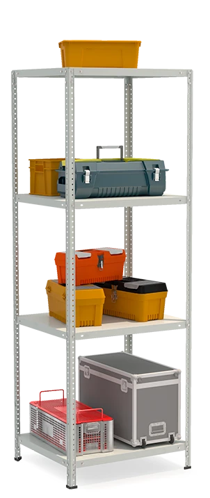 Metal shelf reinforced shelving unit model STF Shelf 764-2.0