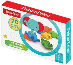 Floor mosaic Fisher Price (20 pieces in box)