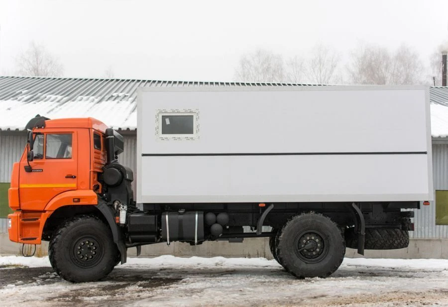 Laboratory truck model 574206 on KAMAZ-43502-D5 chassis