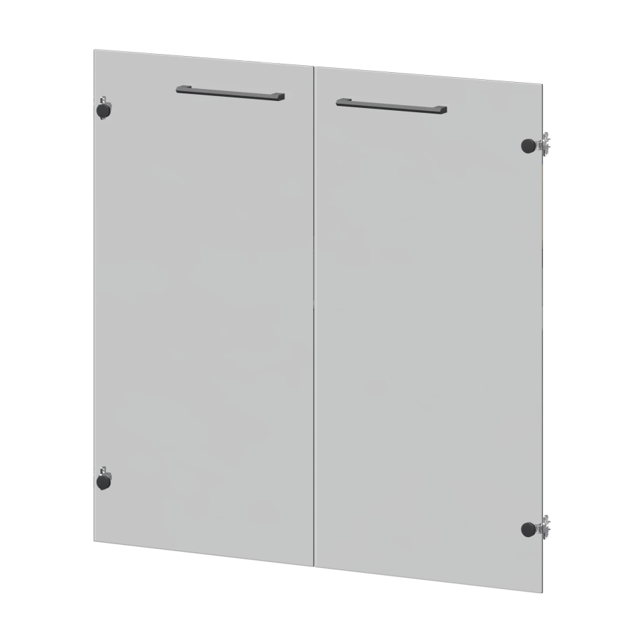 Glass doors KZF-28S (set of 2 pcs.)