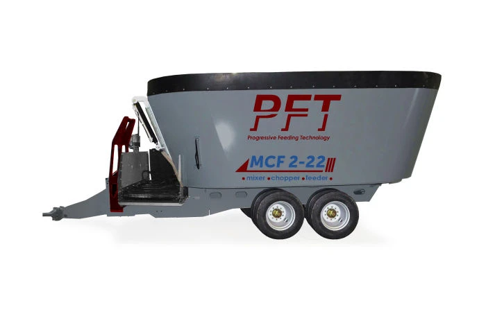 Agricultural machinery for forage production: feed mixers for roughage PFT MCF 2-22