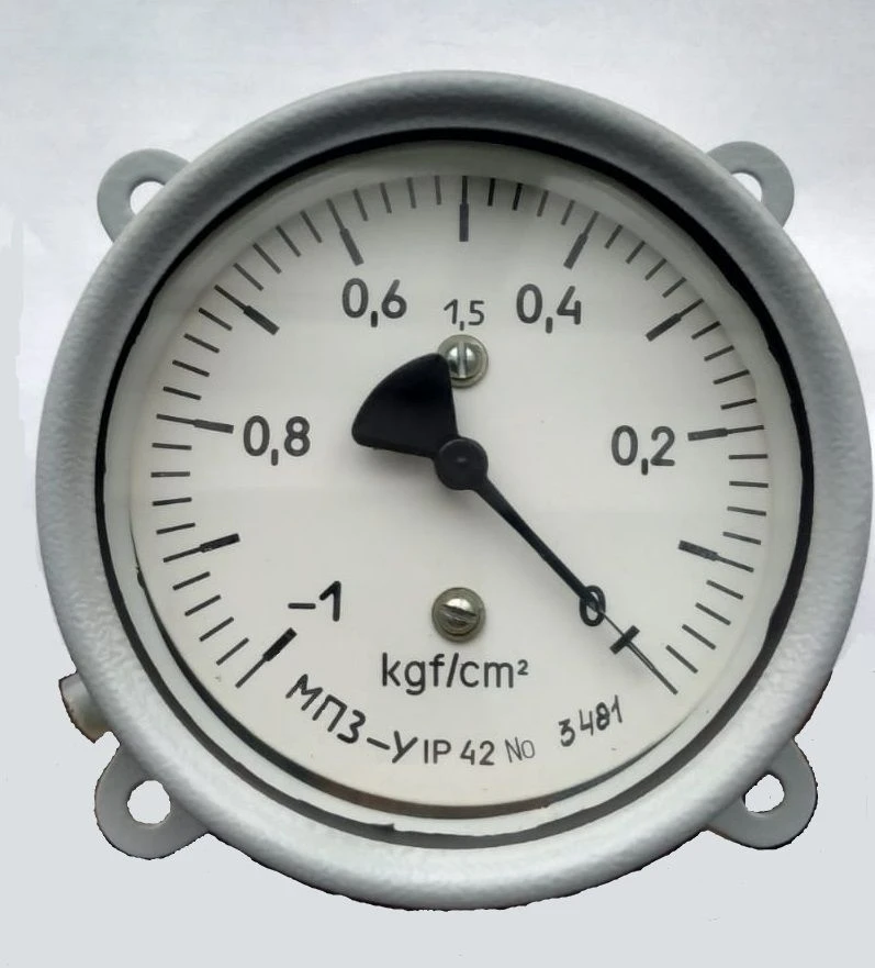 Indicating pressure gauge MP3-U-3