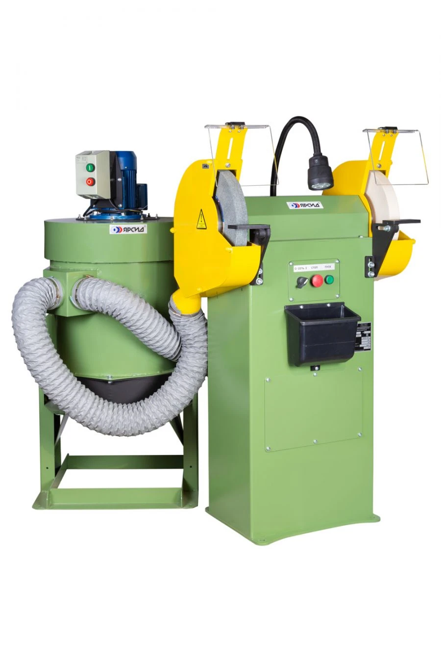 Sharpening and grinding machine TSh 2M.25 with hoover PC-750/U RP