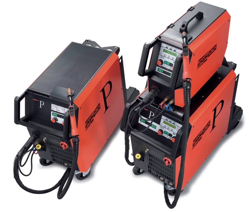 Inverter rectifier with feed mechanism for mechanised arc welding P5500
