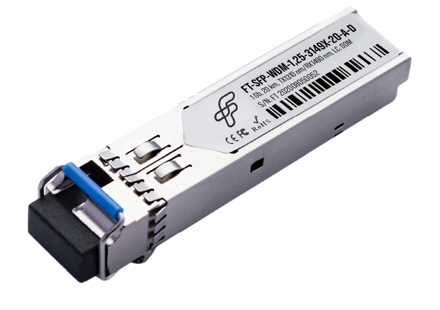 FT-SFP-WDM-1.25-3149X-20-A-D optical transceiver (transceiver)