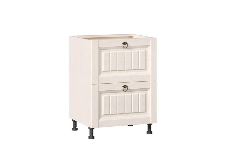 Type 4 LD.270130.000 Kitchen cabinet 600 with 2 drawers body (Oak Provence )