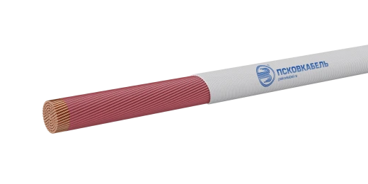Round wire of round cross-section with core of copper wires insulated with varnish with heat resistance not lower than class A,