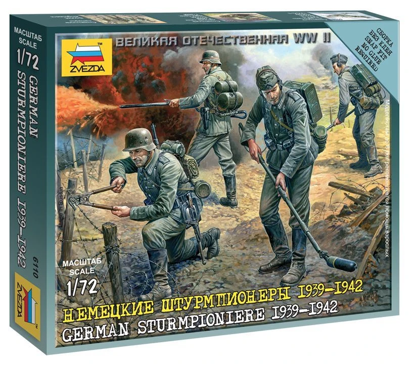 Assemblage model "German Stormtroopers"