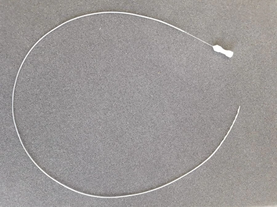 Cylindrical electrode for test stimulation number of contacts 8, distal pitch 4 mm, length 450 mm