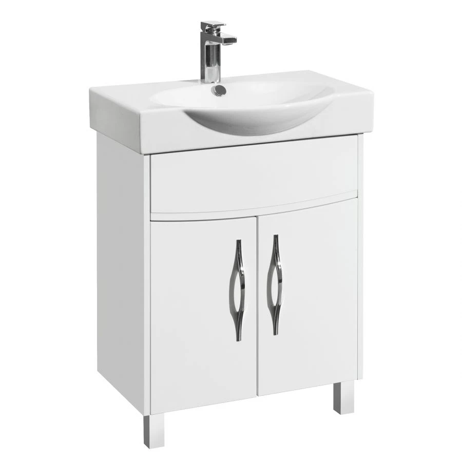 Cabinet under sink Aquaton Infinity 65 H white 1A197201IF010101.A197.2.01I.F01.0