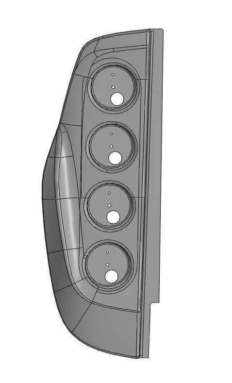 5299-401-5602532 SB Left lamp mask complete