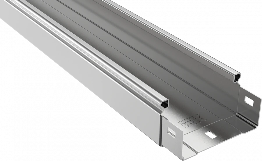 CLN10-050-100-100-100-3 ESCA Non-perforated tray 50x100x3000-1,0 IEK