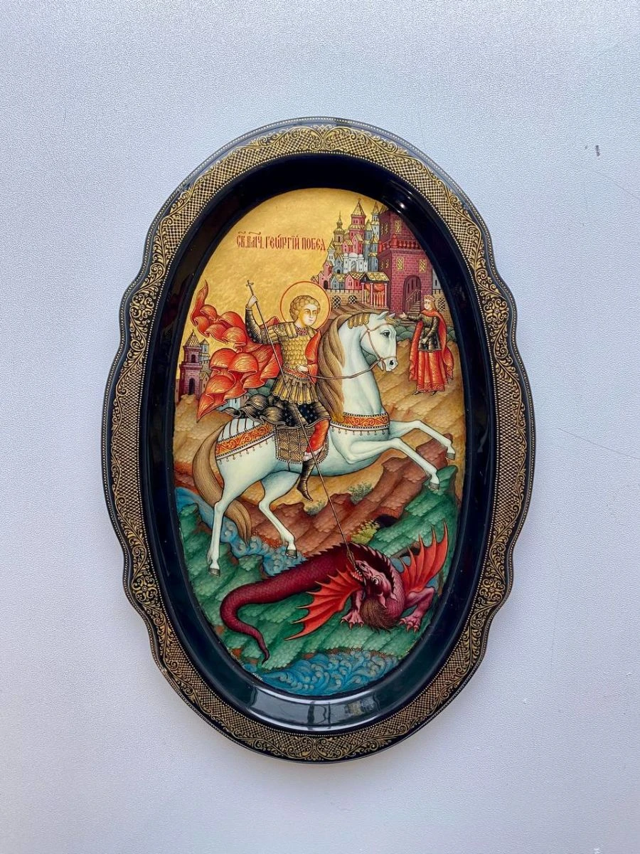 Tray lacquer miniature