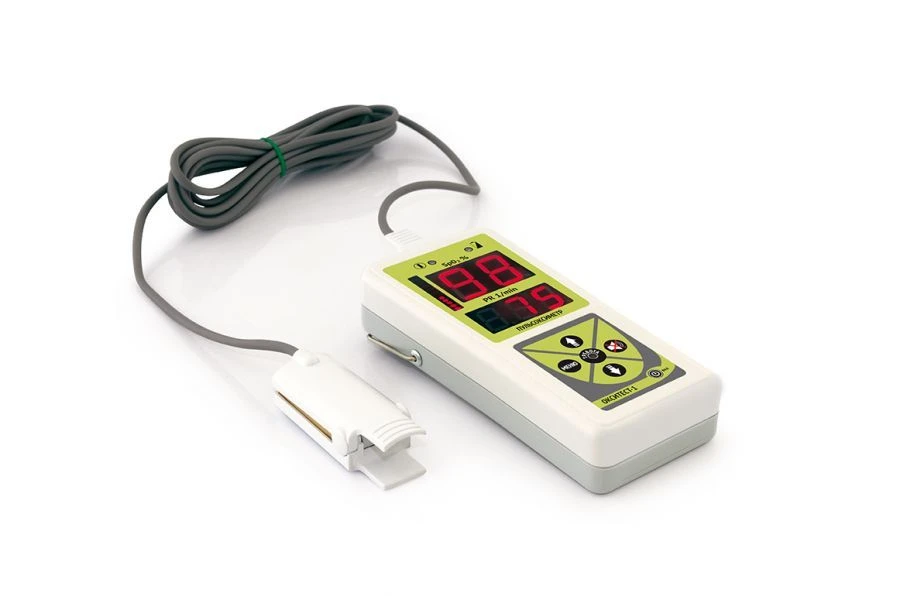 Self-powered portable pulse oximeter "Oxytest-1" with accessories
