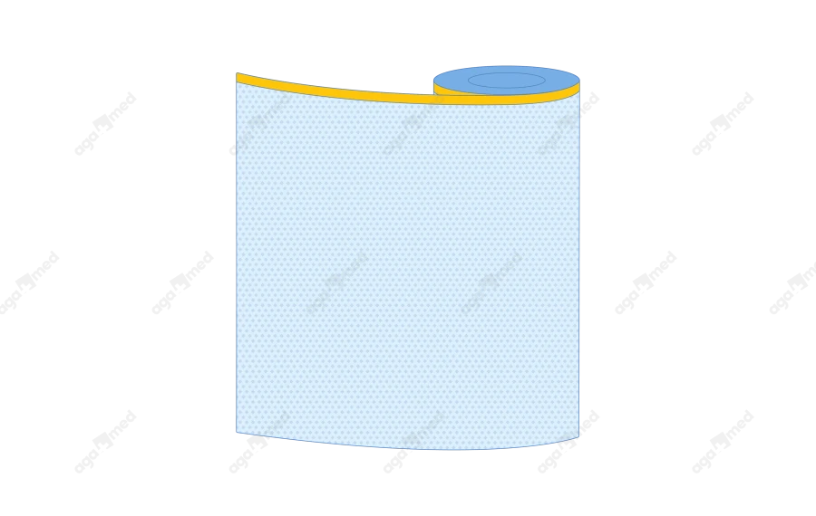 Medical sheets and coverings disposable non-sterile AGATMED according to TU 32.50.50-016-28215400-2021 version: 4. Sheets