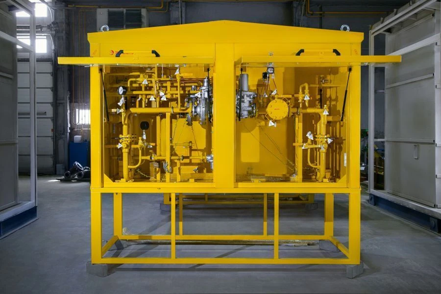 Gas-regulating units wardrobe GRPSH