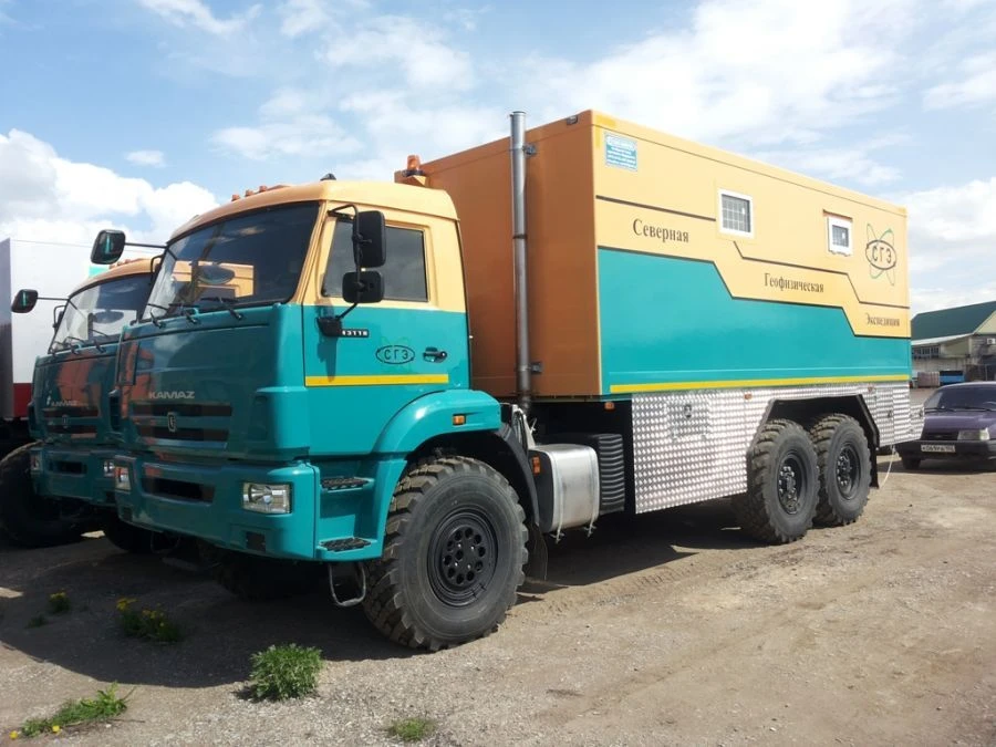 Laboratory of perforator station LPS model 6799D on chassis KAMAZ-43118-50, KAMAZ-43118-A5, KAMAZ-RR, KAMAZ-43118- RS