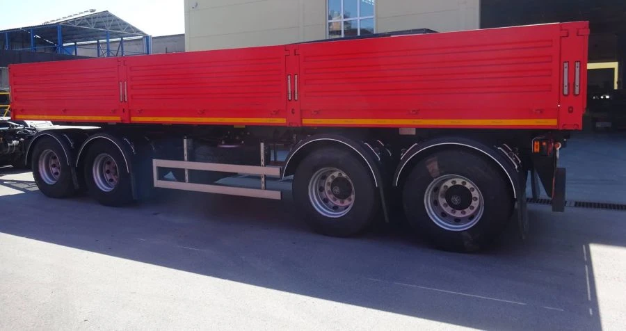 Trailer 843442 (loading space design - load-bearing frame, platform, sides)