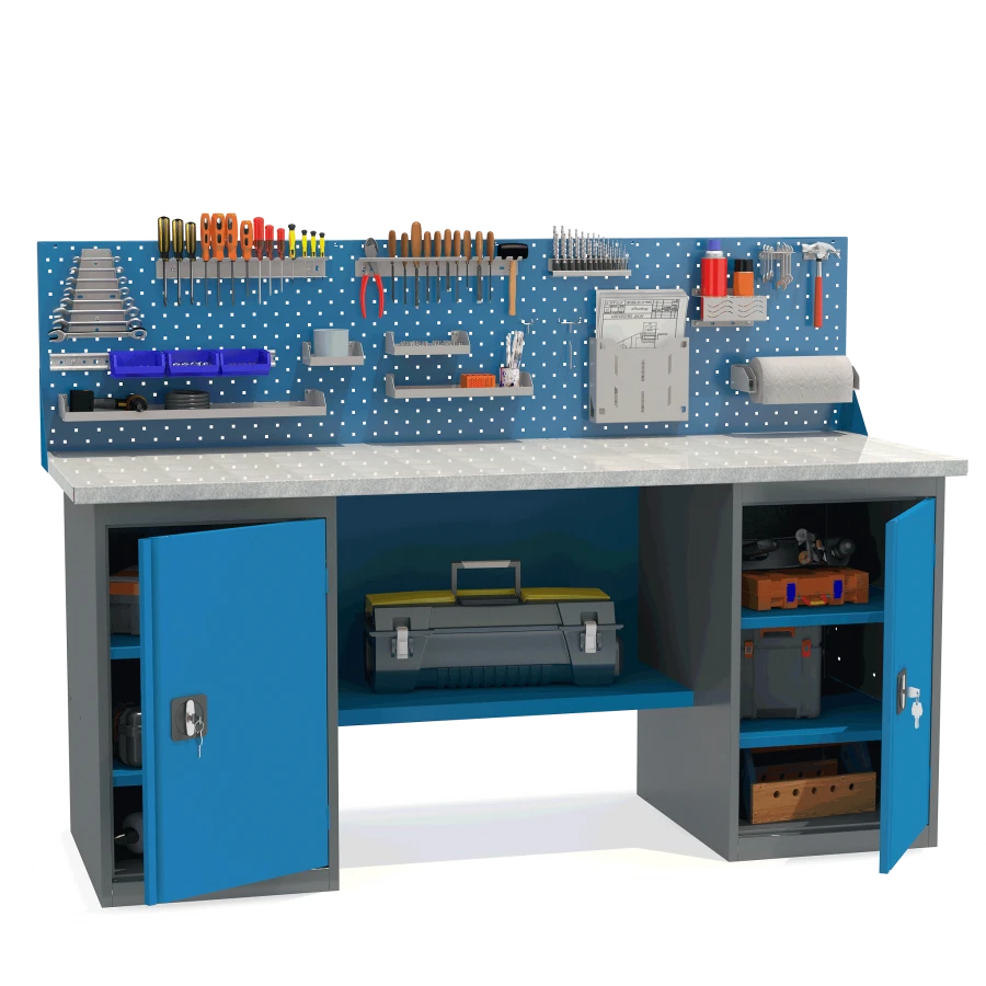 BT2-1.9 Workbench with two drawers