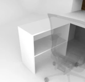 Side table SP, labelled "MS FURNITURE"