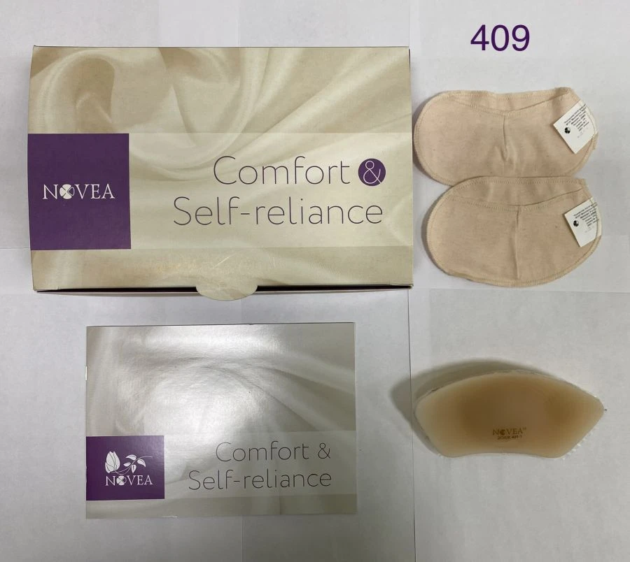 Breast (breast) exoprosthesis based on silicone gel, model 409