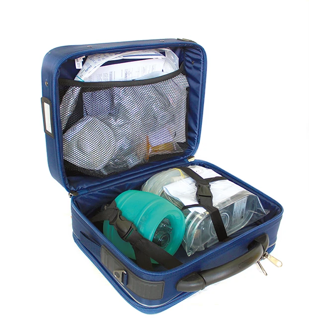 Packed carrying case