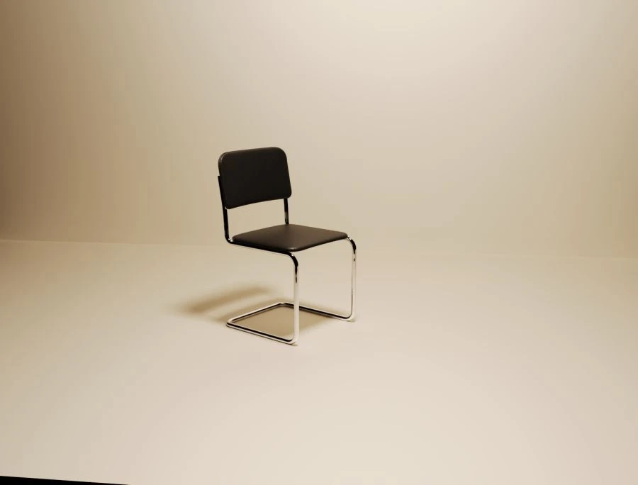 Shipboard metal furniture. Semi-soft chair RBPG