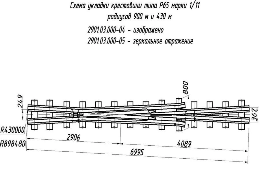 CRESTONE of P65 type of mark 1/11 (project 2901.03.000-04/-05)