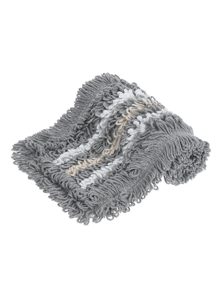 Professional and domestic cleaning consumables: MOP pad 40 cm Trio grey (hl.+p/e+m/f) piercing, T
