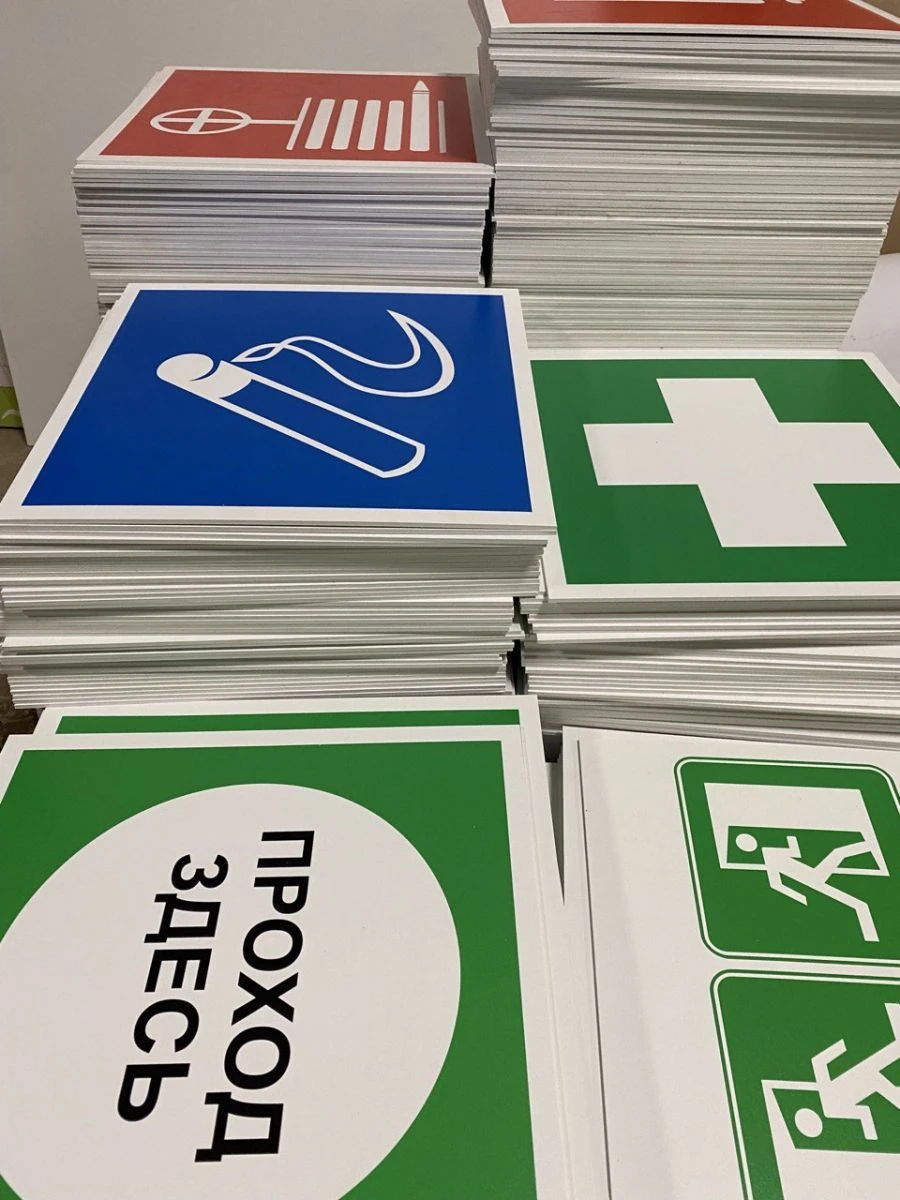 Sphere plastic signs