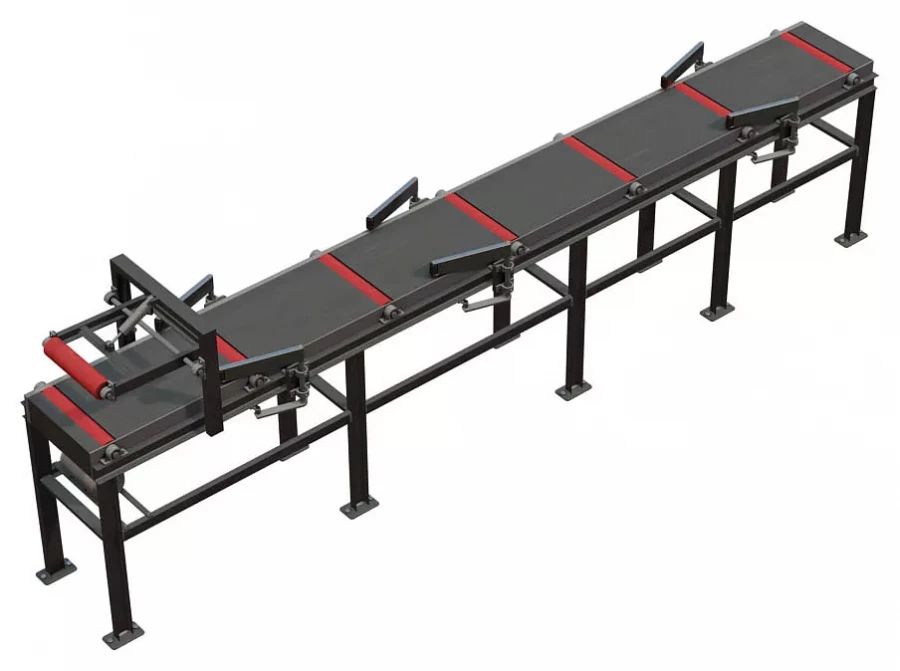 Pneumatic centring machine for timber CPB-8-800