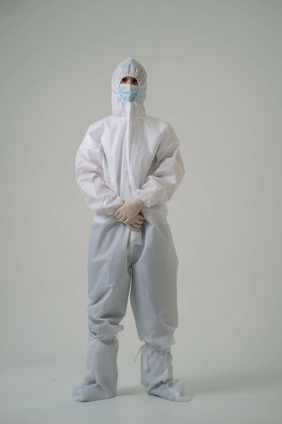 Medical protective disposable coverall "NevaLight" type "Tyvek" sizes: 42-48, 50-56, 58-64; colour white, blue, blue, b